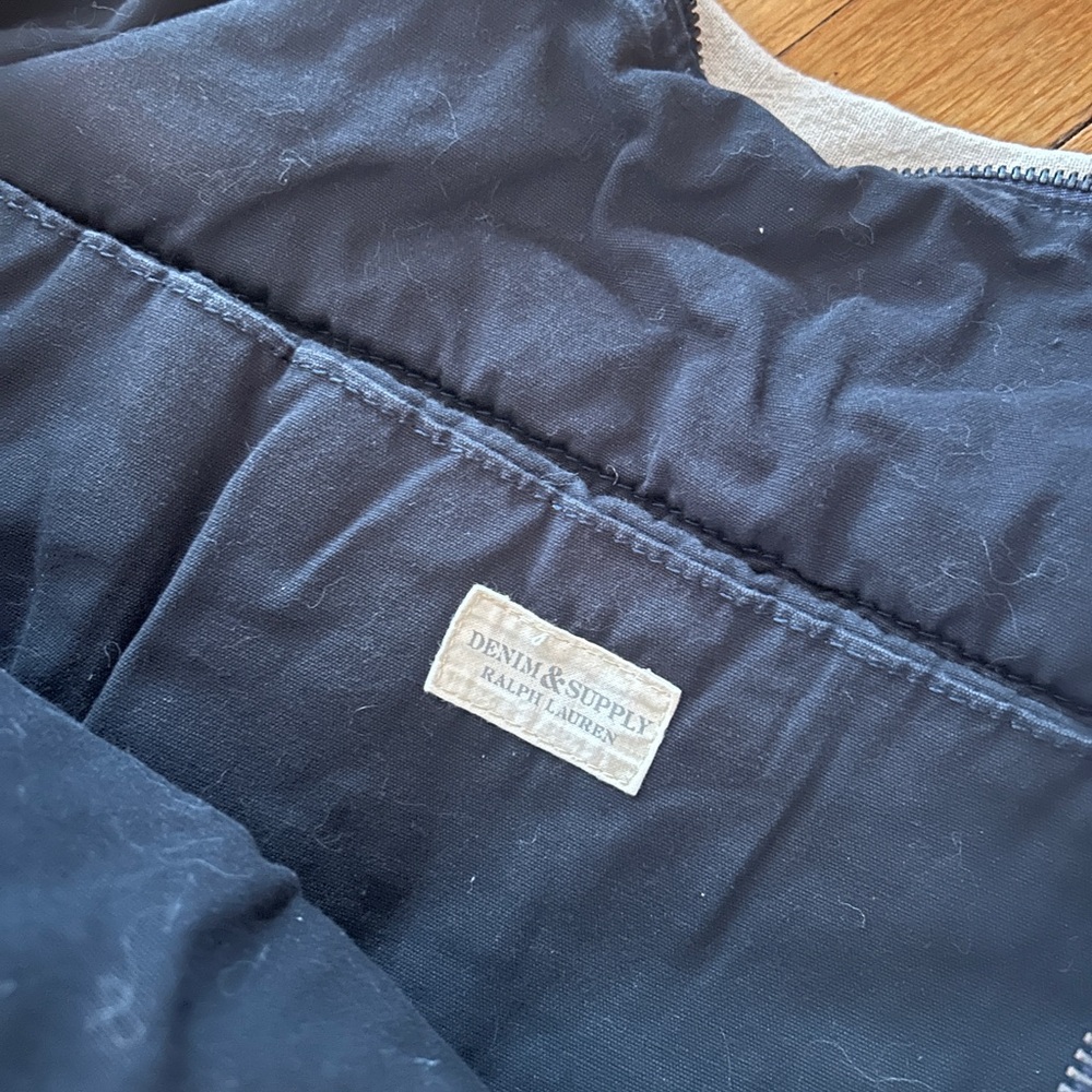 Vintage Ralph Lauren Denim & Supply Oversized American Flag Canvas Tote - Picture 5 of 11